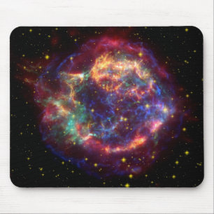 Cassiopeia Galaxy Supernova remnant Mouse Mat
