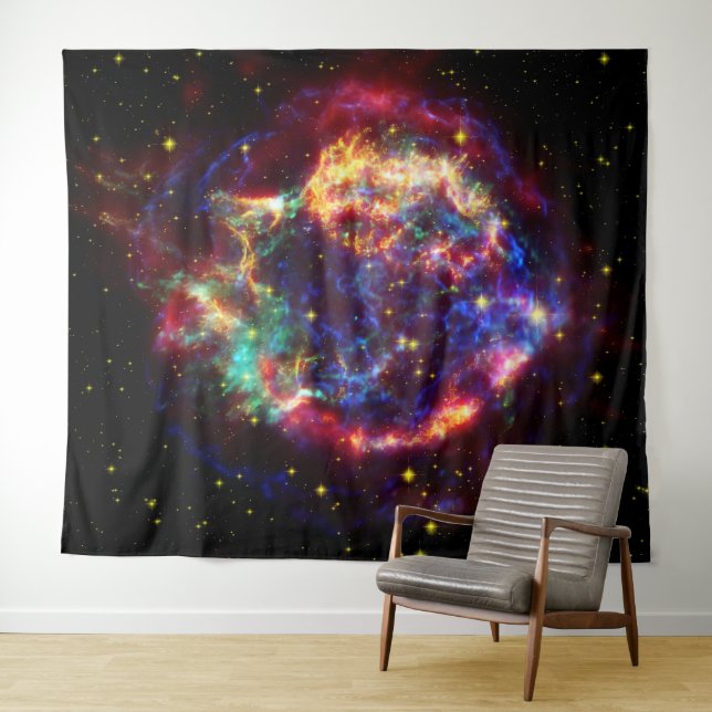 Cassiopeia Galaxy Supernova remnant Tapestry (In Situ (Horizontal))