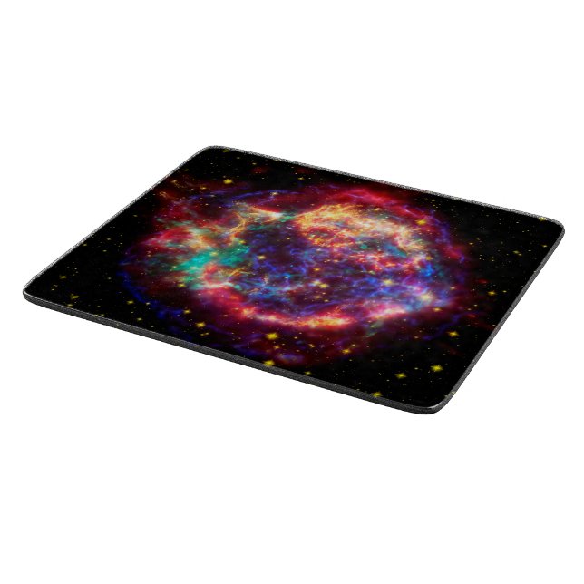 Cassiopeia, Milky Ways Youngest Supernova Cutting Board (Corner)