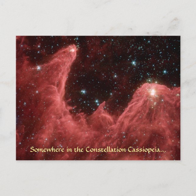 Cassiopeia Nebula - Postcard #1 (Front)
