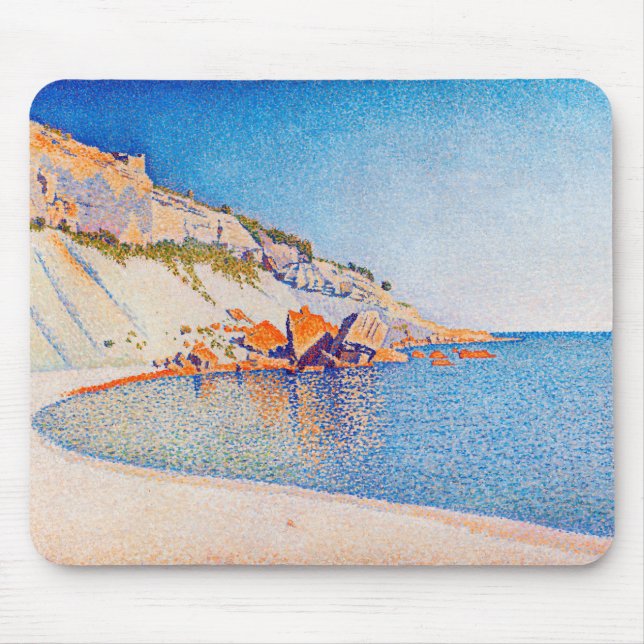 Cassis, Cap Lombard, Opus 196, Signac Mouse Mat (Front)