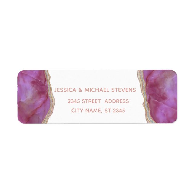 Cassis chic agate romantic elegant simple (Front)