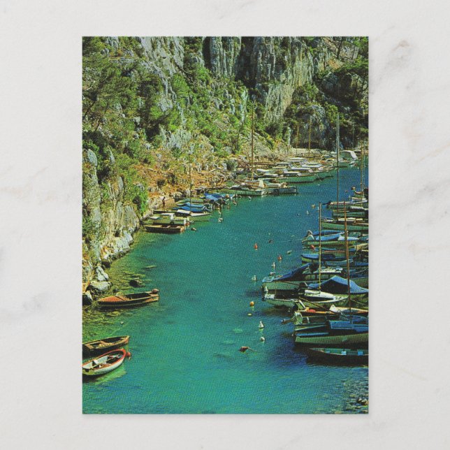 Cassis, Cote d'Azur Postcard (Front)