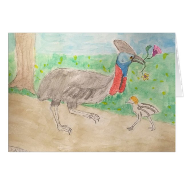 cassowary (Front Horizontal)