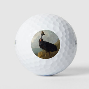 Cassowary (Australian Bird) (Wild Animal Art) Golf Balls