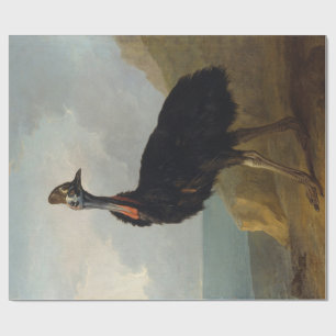 Cassowary (Australian Bird) (Wild Animal Art) Wrapping Paper