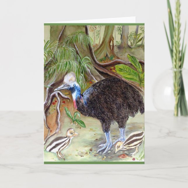 CASSOWARY CARD (Front)
