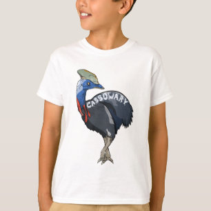 cassowary coloured woth text T-Shirt