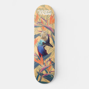 Cassowary of Paradise Skateboard