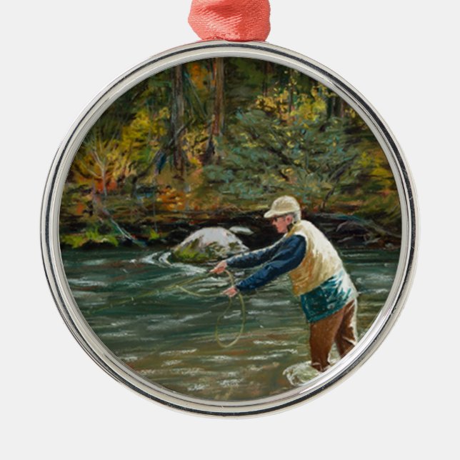 Cast Away Metal Tree Decoration (Front)