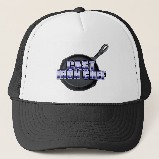 Cast Iron Chef Trucker Hat (Front)