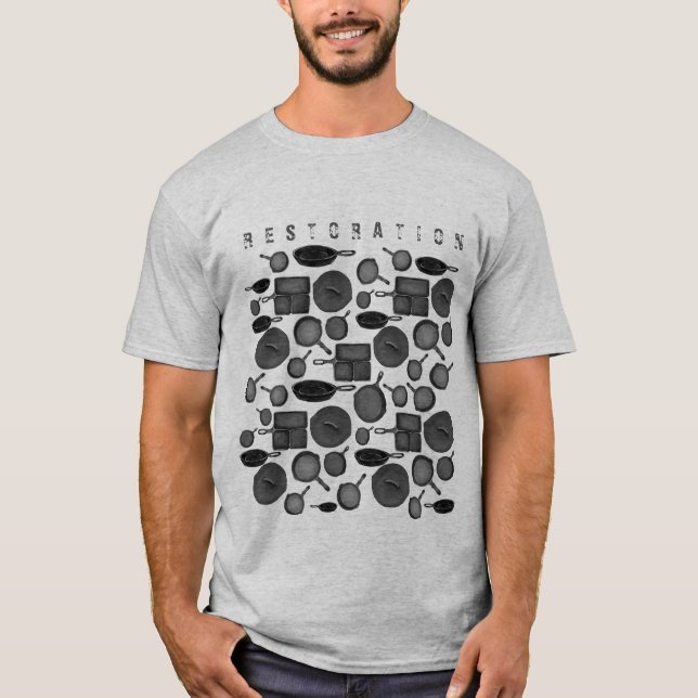 Cast Iron Collector  T-Shirt (Front)