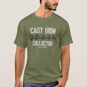 Cast Iron Skillet Collector T-Shirt