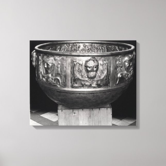 Cast of the Gundestrup Cauldron Canvas Print (Front)