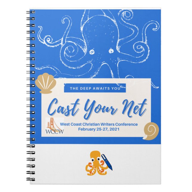 Cast Your Net Journal/Notebook Notebook (Front)