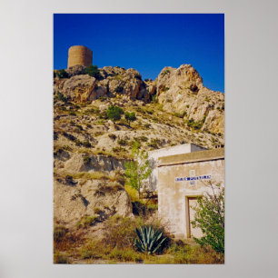 Castalla Castle Poster