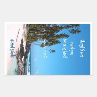 Castaway Wine Bottle Label Template