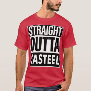 Casteel Name Straight Outta Casteel T-Shirt