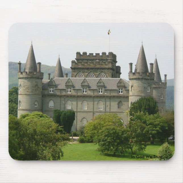 Castel in the United Kingdom Mouse Mat (Front)