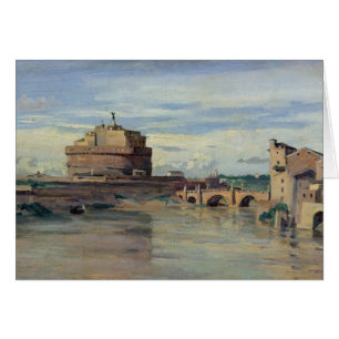 Castel Sant' Angelo and the River Tiber, Rome