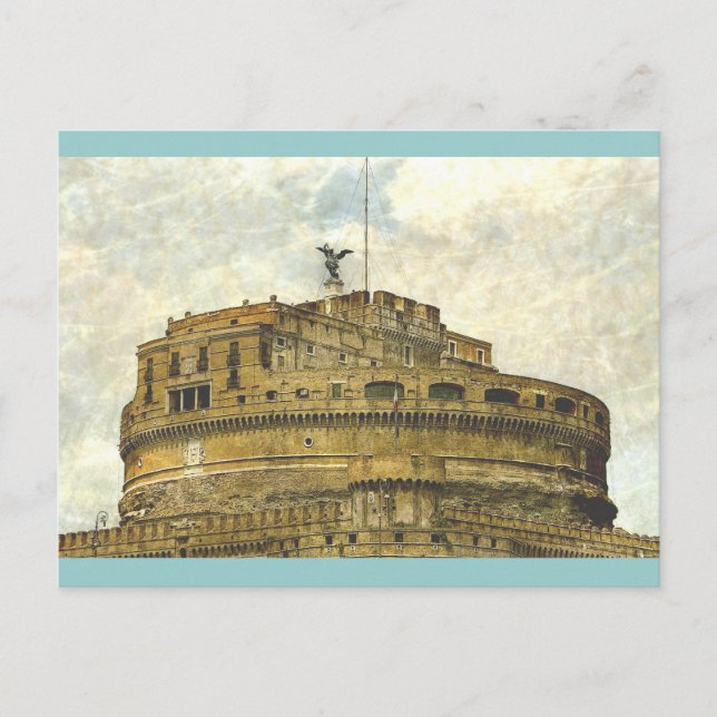castel sant'angelo postcard (Front)