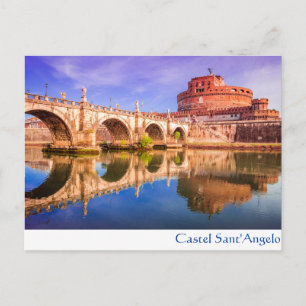 Castel Sant'Angelo, Rome Postcard