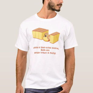 Castella & Spot-billed duckling (4L) T-Shirt