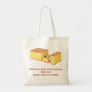 Castella & Spot-billed duckling (4L) Tote Bag
