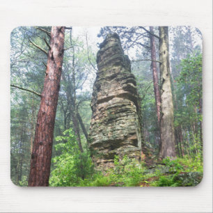 Castellated Mound in State Forest Mouse Mat