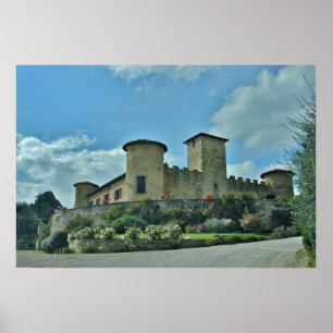 Castello di Gabbiano, Italy - Photograph Print