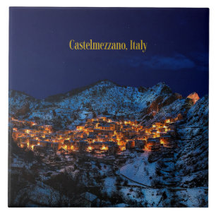 Castelmezzano, Italy Tile