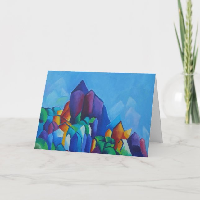 Castelnaud-la-Chapelle - France Painting Card (Front)