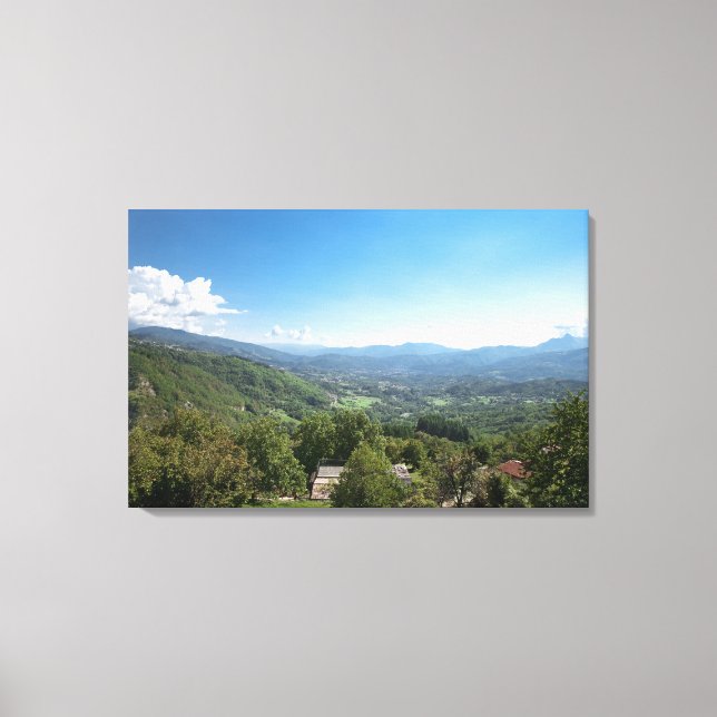 Castelnuovo di Garfagnana, Tuscany, Italy - Canvas Print (Front)