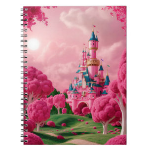 Castelo da linda criança Cinderela Notebook