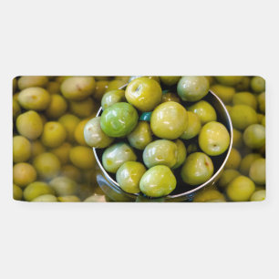 Castelvetrano Sweet Green Olives Banner