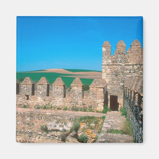 Castillo de Las Aguzaderas is a castle with a Magnet (Front)