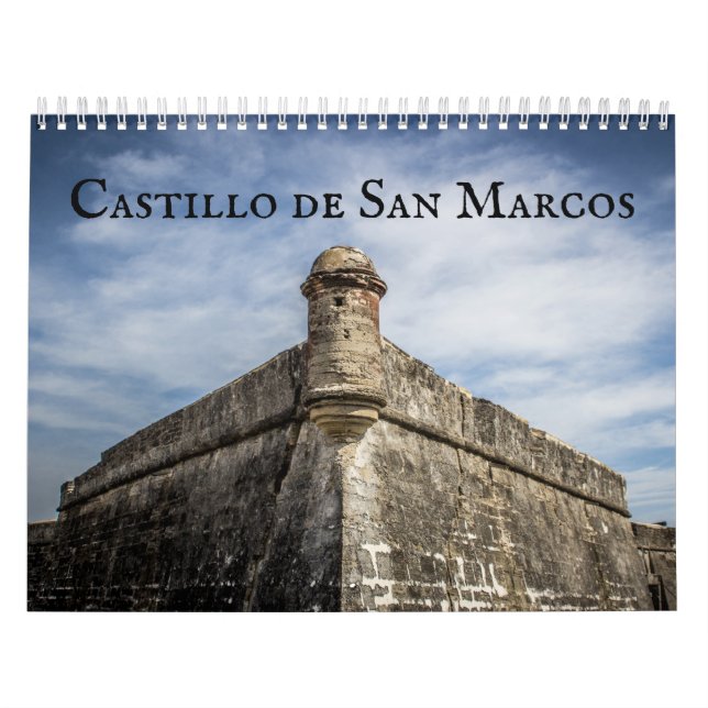 Castillo de San Marcos Calendar (Cover)