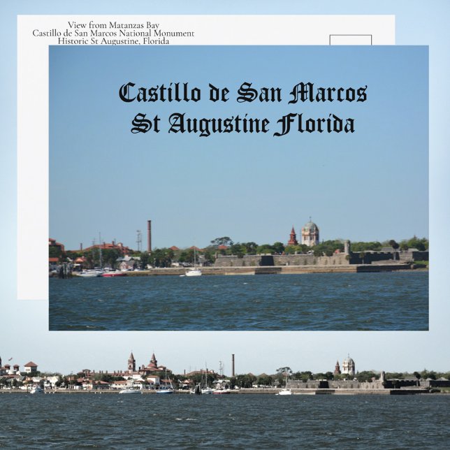 Castillo de San Marcos Historic St Augustine FL Po Postcard (Creator Uploaded)
