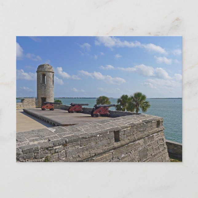 Castillo de San Marcos National Monument Postcard (Front)