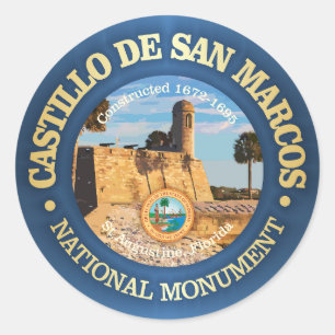 Castillo de San Marcos (NM) Classic Round Sticker