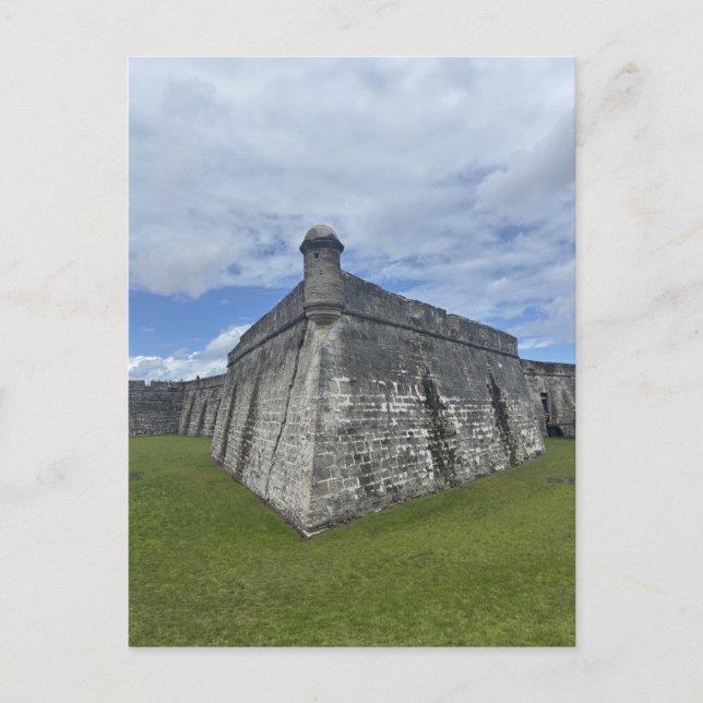 Castillo de San Marcos Postcard (Front)