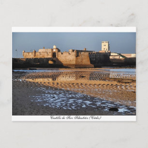 Castillo de San Sebastián (Cádiz) Postcard