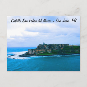 Castillo San Felipe del Morro - Old San Juan Forts Postcard