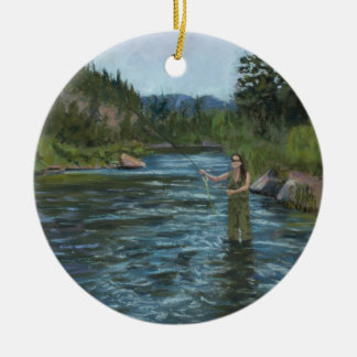 Casting Call Ceramic Tree Decoration