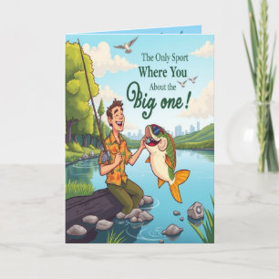 Casting Joy on Your Special Day Birthday Card