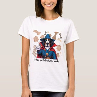 Casting spells between snacks Swiss T-Shirt
