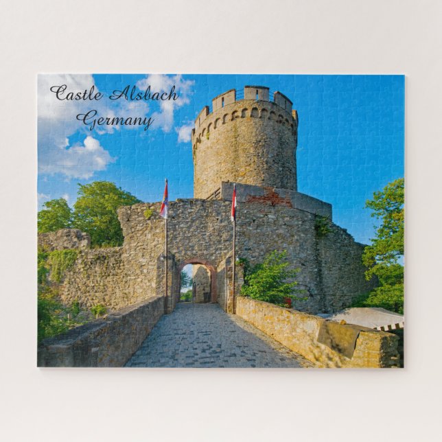 Castle Alsbach Germany. Jigsaw Puzzle (Horizontal)