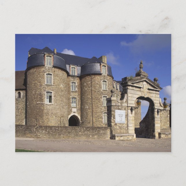 Castle and Museum, Boulogne, Pas-de-Calais, Postcard (Front)