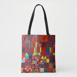 Castle and Sun, Paul Klee Tote Bag