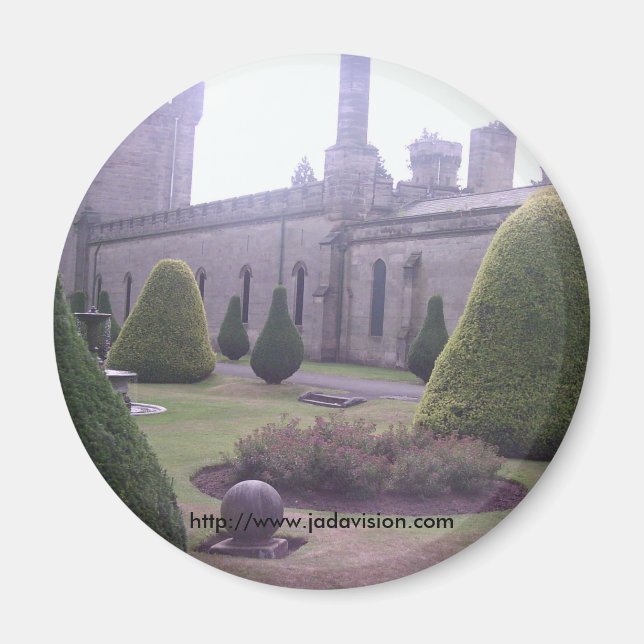 Castle at Alton Towers Magnet (Front)